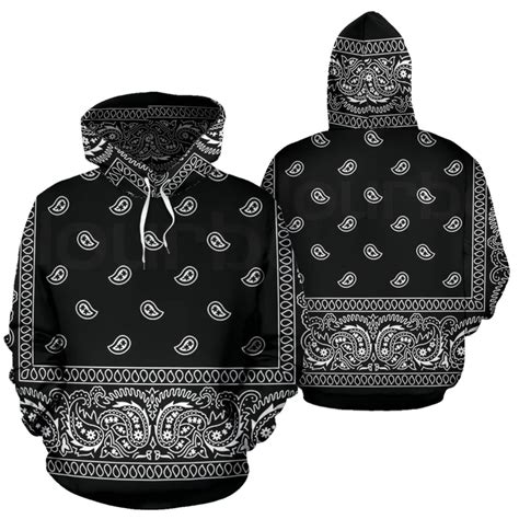 bandana hoodies men's.